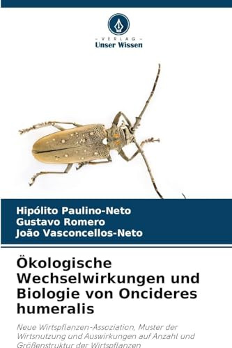 Ökologische Wechselwirkungen und Biologie von Oncideres humeralis: Neue Wirtspflanzen-Assoziation, Muster der Wirtsnutzung und Auswirkungen auf Anzahl und Größenstruktur der Wirtspflanzen