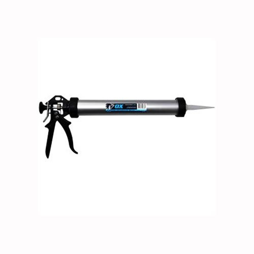 OX Group Pro Sausage Caulking Gun - 600ml, Metalic