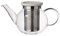 Villeroy und Boch Artesano Hot und Cold Beverages Teekanne S mit Sieb, 500 ml, Borosilikatglas/Edelstahl, Klar