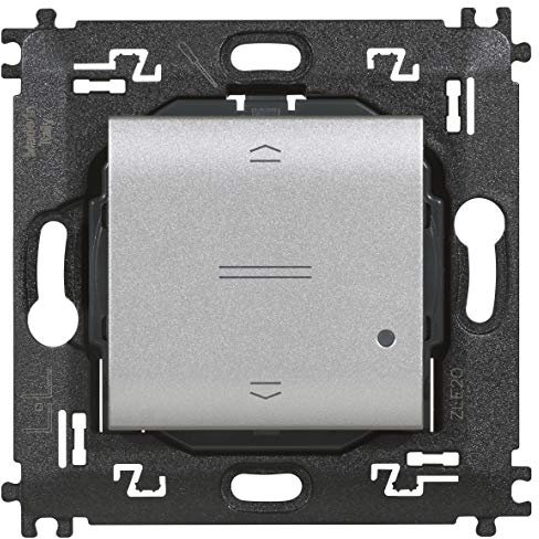 BTICINO Interruttore Tapparelle Wireless Livinglight NT4027CW, Interruttore WiFi con Batteria, Controllo da Remoto App Home+Control, Funziona con Alexa, Google Home, Apple Home, Automazioni,Smart Home