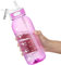 Gourde Sport, 1 Litre Bouteille d'eau avec paille et poignée Water Bottle Sans BPA, Bouteille Marqueur de Temps pour Rappeler l'heure de Boire, Idéale pour l'hydratation du bureau de gym