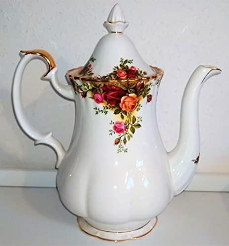 Royal Albert/Kaffeekanne/Old Country Roses/Rofu/Action/Kik