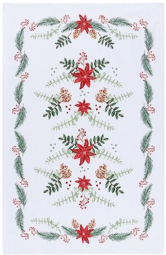 Now Designs Geschirrtuch, Design: Weihnachtsstern, 1 Stück