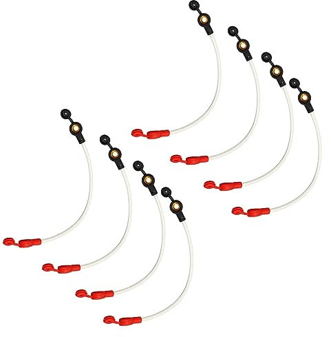 Cables Inversores De Batería, 8 Piezas Cables Inversores De Potencia De Calibre De Cobre Terminales De Acumuladores De Cables De Batería A Prueba De Polvo Para Motocicletas, Scooters, Automóviles, Cam