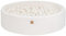 MEOWBABY Piscina de Bolas 120x120cm para Niños - Redonda Piscina con 300 Bolas, Boucle, Blanco: Blanco Perla