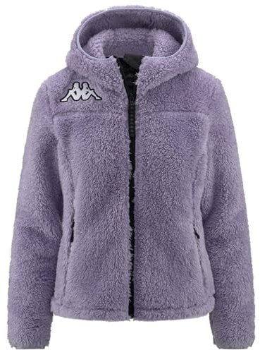 Kappa - Felpa Da Sci Neve Invernale In Pile Donna Viola Modello: 6CENTO 645S In Poliestere Taglia: M
