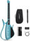 Enya Stringless Smart Guitar with Chord Generator, Built-in Drum Machine & Bass Line, 20 Instrument Sounds Including Electric Guitar, Acoustic Electric Guitar, Digital Piano, etc. App Interactive