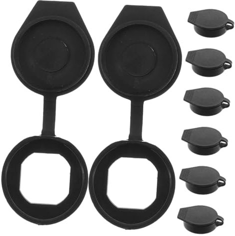 SEWACC 8pcs Cover Caps Outdoor Locks Cover for Door Lock Safety for Garage and Outdoor Box Use