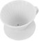 Tofficu 1 Pièce bol de filtre café à filtres à café une tasse k réutilisable tasse de filtre à café porte-filtre à café tasse à café en céramique filtre de cafetière blanche
