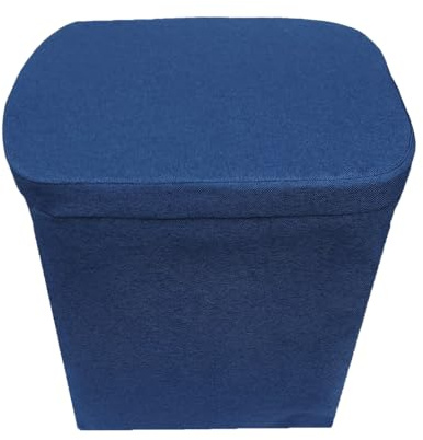 Stoffhocker blau für Thetford Porta Potti 165/365 mit Polster