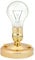 Fdit E27 Socket Adapter E26/E27 Vintage Industrial Ceiling/Wall Light Base Holder Pendant Bulb Lamp Screw Socket(Gold)