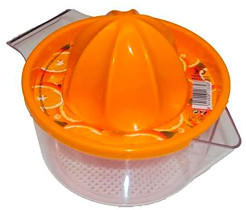 Plastic Forte - Exprimidor manual clásico de plástico Naranja