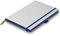 LAMY paper Hardcover A5 Notizbuch 810 - Format DIN A5 (145 x 210 mm) in dunkelblau mit Lamy-Lineatur, 192 Seiten und elastischem Verschlussband