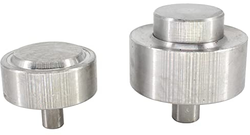 Trimming Shop 30mm Ösen Tüllen Befestigung Schablonen für DK98 Handpresse Maschine, Werkzeug für DIY Basteln Projekte, Vinyl Banner, Pool Abdeckungen, Leder Arbeit, Markise