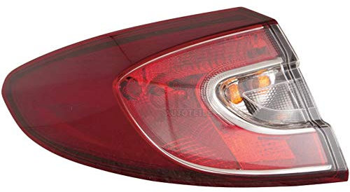 Diederichs Heckleuchte links P21/5W PY21W ohne Lampenträger für Renault Megane III Grandtour (2008-2016), E-Typ-geprüft, Rot