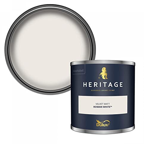 Dulux Trade Heritage Velvet Matt Emulsion Roman White - 2.5ltr