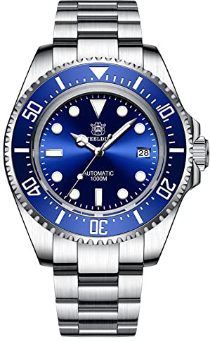 SteeldiveAU Steeldive SD1964 Sea-Bewohner NH35 AR Sapphire, blau, 1000 m Taucher, Tauchen, BNIB