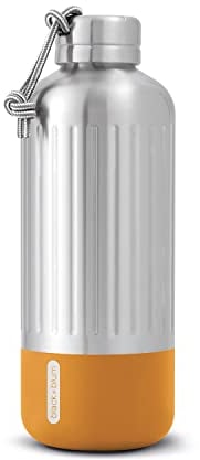 Black+Blum Explorer Insulated Bottle - Stainless Steel Leak Proof Water Bottle with Carry Loop - BPA Free Drinks Bottle for Hot or Cold Drinks, Hiking and Gym - Orange, Large 850ml