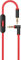 Toxaoii - Cavo di ricambio audio con microfono in linea e controllo, compatibile con cuffie Beats Solo 2/Solo 3/Studio 3/Pro/Detox/Wireless/Mixr/Executive/Pill (Nero-rosso)