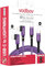 VODBOV Cable USB-C to Lightning 90 Degree 2Pack 10ft 6ft iPhone Charger Fast Charging Cable Right Angle Cord (Cosmos Purple)