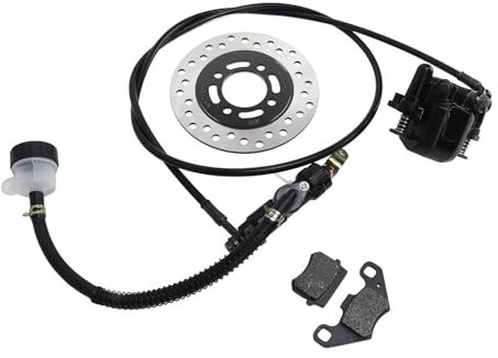 Kit del Freno a Disco, Forte della Pinza del Freno a Disco del Metallo per Dirt Bike Quad ATV Go Kart