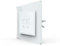 LINA Telefondose RJ11 2Fach Dose Telefon Unterputz weiß Glasrahmen H1-D62TE Komplettset UP Stecker Wandsteckdose einfach Rahmen