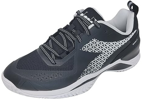 Diadora Men's Blushield Torneo 2 AG Tennis Shoe (Black/White, 11.5)