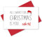 Alzombi Sexy Weihnachtskarte für Freund Ehemann, freche Weihnachtskarte für Sie und Ihn, All I Want for Christmas is You, Naked AZB-220
