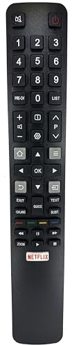 Ersatz TCL/Thomson TV Fernbedienung 32FD5526 | 32HB5426 | 32HD5506 | 32HD5526 | 32HTR5506 |