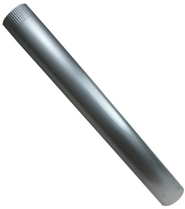 pokm toolsmarket - Ofenrohr ø 150 cm aus Stahlblech – Kaminrohr Rauchrohr Abgasrohr für Kaminofen