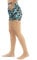 Leggings Park Damen Leggings mit hoher Taille und Taschen, für Yoga, Fitness, Strand und Alltag, Harem Monstera, Groß