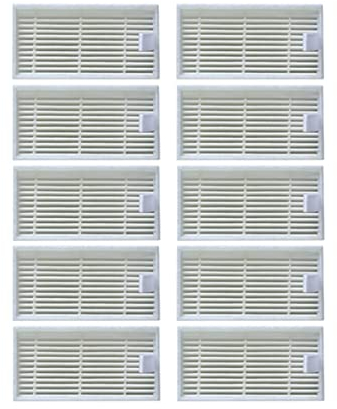 DispRA 10 Pezzi V50 V55 Robot aspirapolvere Filtro Hepa Compatibile con Chuwi Ilife V50 PRO V5s V5 Ilife V3s V55 PRO Parti for aspirapolvere Robot