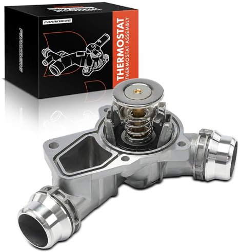 Frankberg Termostato refrigerante 97 °C con carcasa compatible con 3 Cabriolet E46 320Ci 323Ci 325Ci 330Ci 2.2L-3.0L 2000-2007 5er Touring E61 525i 2.5L 2004-2010 Replace# 115314370700 42 ES