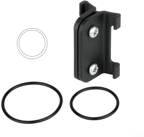 Secure Race Number Plate Holder, Cycling Mtb Bike Clip, Fixed Strap (Circular clip)