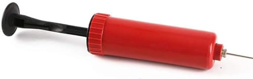Portable air pump mini hand pump inflator with 1 standard needles, ball pump for your soccer, basketball, football, pilates ball, volleyball, handball, rugby ball and Nice