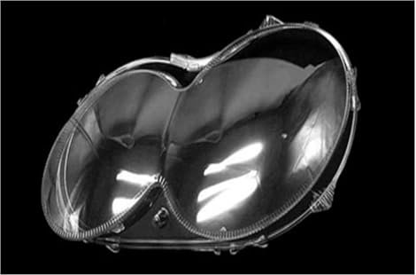 Scheinwerfer Lamp Shell Für -Benz Für W209 Für CLK 2004-2006 Auto Front Scheinwerfer Objektiv Abdeckung Transparent Lampcover Frontscheinwerfer Shell(Left)