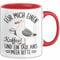 Nordsee Tasse Geschenk Für Mich Einen Kaffee Und Ein Taxi And Meer Bitte Geschenkidee Sylt Norderney (Rot)
