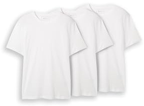 Tom Tailor Denim Herren T-Shirts aus Baumwolle im 3er-Pack