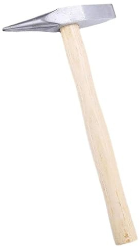 17.6 OZ Welding Chipping Hammer, 13.1 Inch Two Head Forged Steel with Wooden Handle for Crushing Ice and Welding (big)