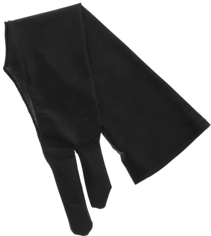 ANDRESLAD Two Finger Drawing Glove for Artists Breathable Sketching Glove for Drawing Tablet Universal Fit Size Ideal for Digital Art and Sketching