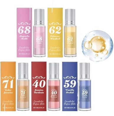 Brasilianisches Parfüm,Eau de Parfum für Damen,Brasilianischer Duft,Körper- und Haarspray,Langanhaltender Duft,Reisegröße (Mehrfach-5pcs)