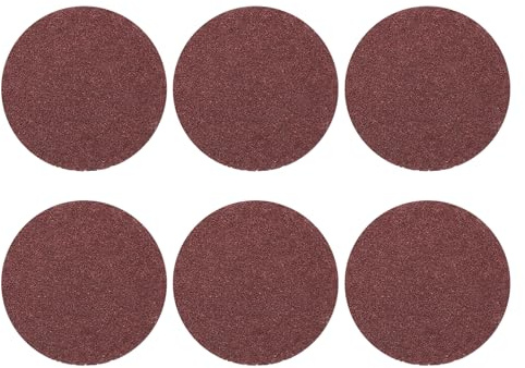 sourcing map 30 Pcs 75mm 3 Inch Sanding Disc 40 Grit Hook and Loop Sandpaper Random Orbital Sander Pads for Woodworking Automotive Metal