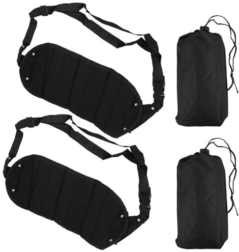 2 Pièces Repose Pied Avion Hamac de Voyage, Repose Pied Voiture et Bureau avec Sangle Réglable, Léger et Compact, Confort en Mousse à Mémoire de Forme, Idéal pour Enfant et Adulte en Longs Vols