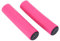 Fahrrad Lenkergriffe, Weiche Sponge Fahrradgriffe Grips Fahrrad Griffe Ergonomisch Handgriffe mit Endkappe für Mountainbike(Pink)Fahrräder und Ersatzteile
