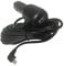 Car Charger with USB Port-Amacam CC9. Long Cable 3.5 Metres with Left Angle Micro USB Connector. Suitable For Dash Cameras Sat Navs Tom Toms and Other Android Devices. Premium Power Charging Lead.