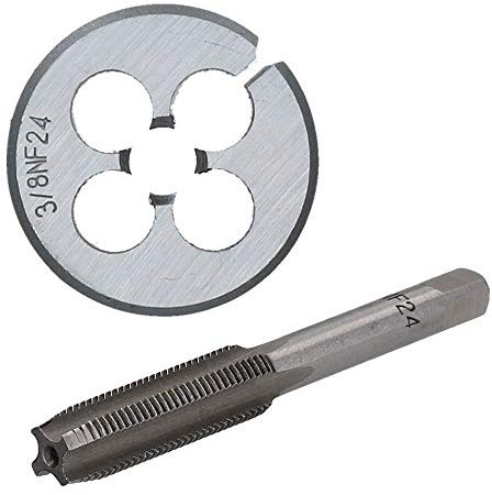 3/8 x 24 UNF Tap & Die conique en tungstène et 38mm Split Die