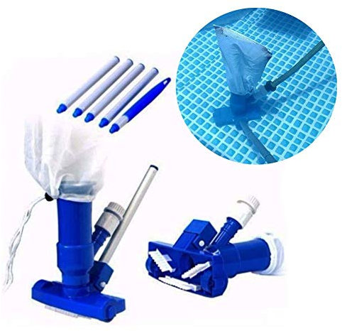 Aspirador De Piscinas Para Eliminar Residuos De Piscinas, Limpiar Pisos, Aspiradoras de Mano para Piscinas, Paredes Y Escalones, Suministros De Limpieza De Piscinas Con Conectores De Manguera Rápidos
