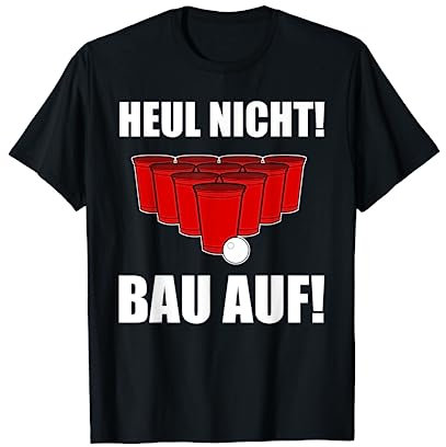 BIerpong Beer Pong Beerpong Funny Beer Geschenk T-Shirt