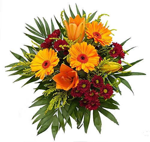 Flora Trans Blumenstrauß-Sommertraum - Zum Versenden vor Muttertag, verschicken, online kaufen mit Grußkarte