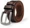 BELTER Ledergürtel Herren Gürtel für Männer 38mm Echter Leder Jeansgürtel mit Geschenkbox (130cm, Braun)